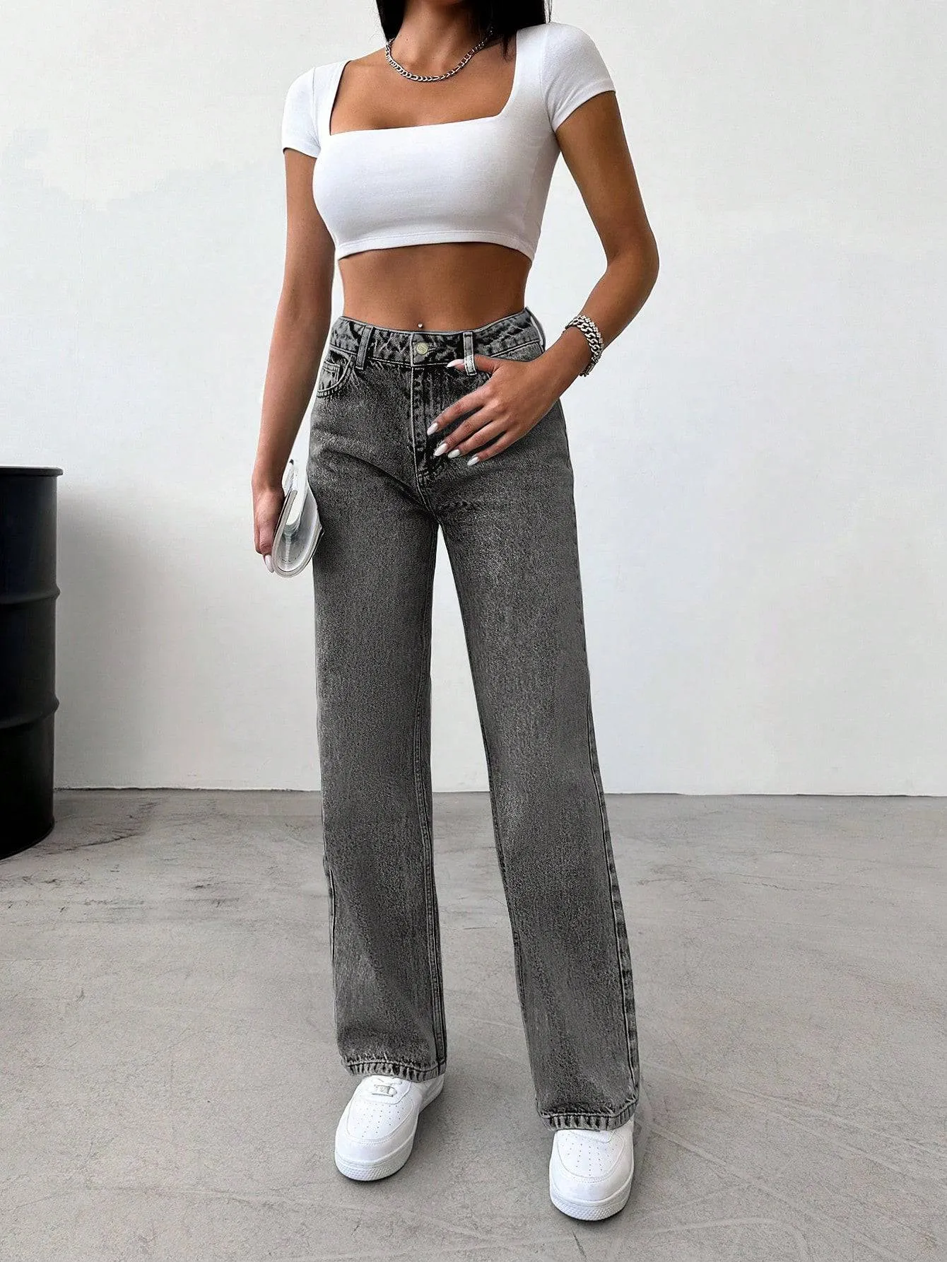 Timeless Straight Leg Jeans