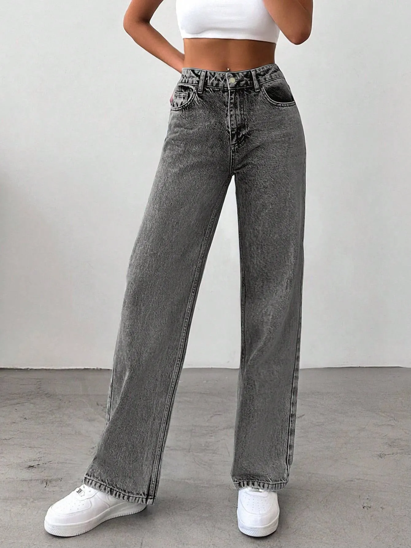Timeless Straight Leg Jeans