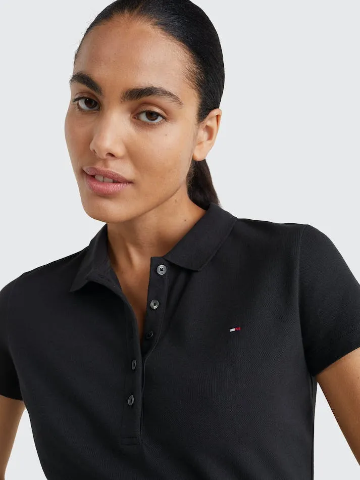 Tommy Hilfiger Women's Heritage Slim Fit Polo Shirt - 4 Colours