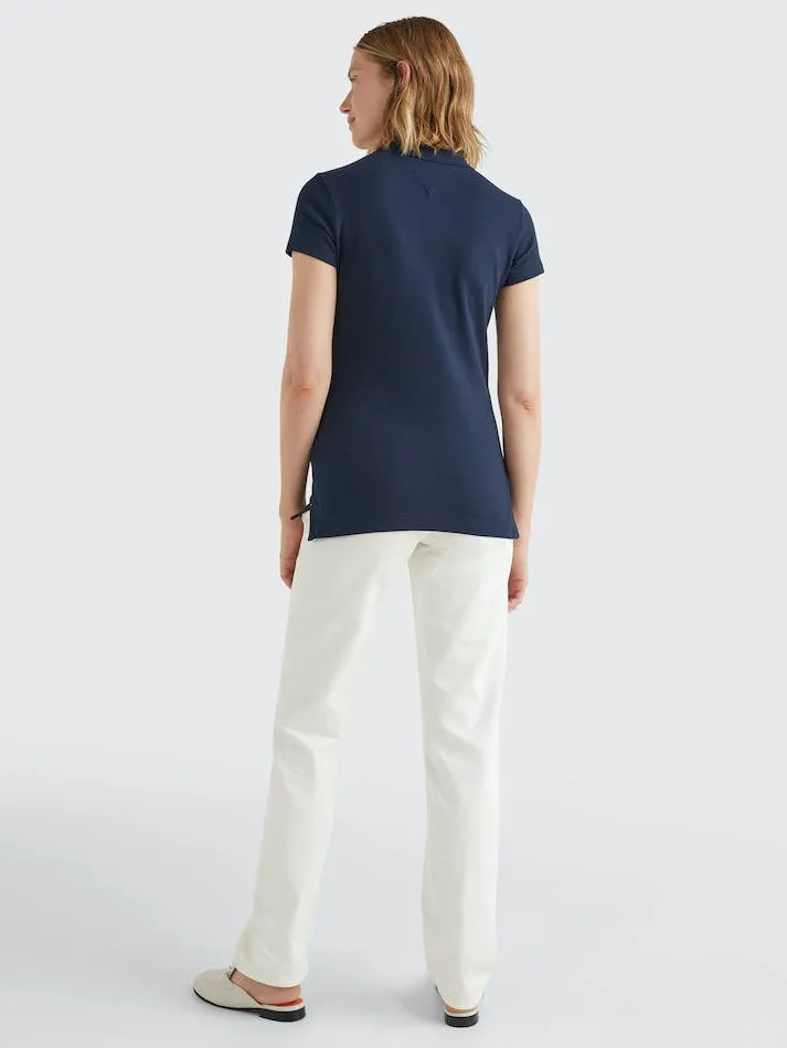 Tommy Hilfiger Women's Heritage Slim Fit Polo Shirt - 4 Colours