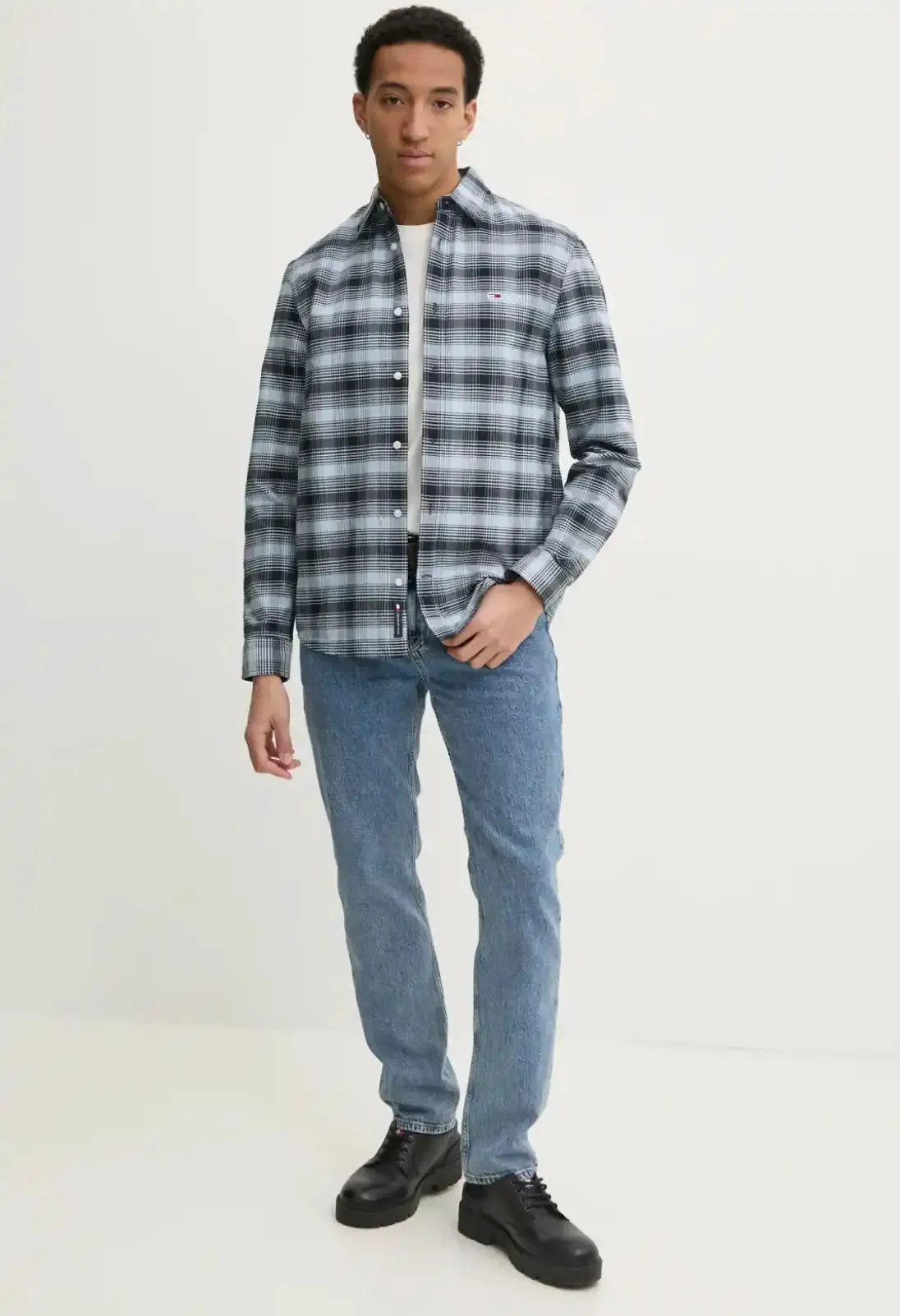 Tommy Jeans Ryan Slim Straight Mid Wash Denim Blue