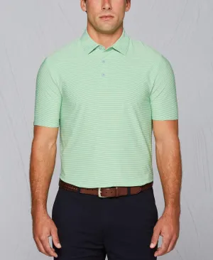 Tour Authentic Heather Striped Polo