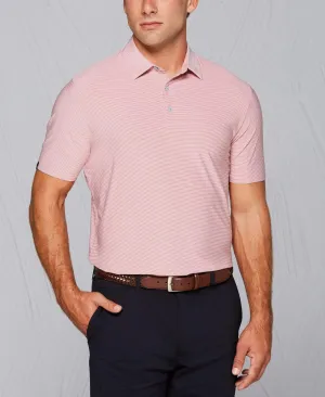 Tour Authentic Heather Striped Polo