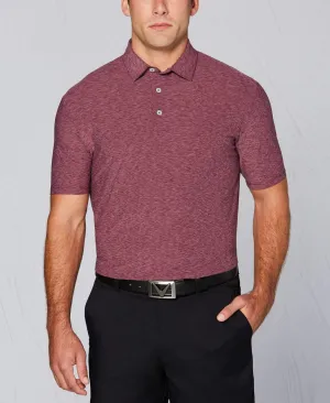 Tour Authentic Heather Striped Polo