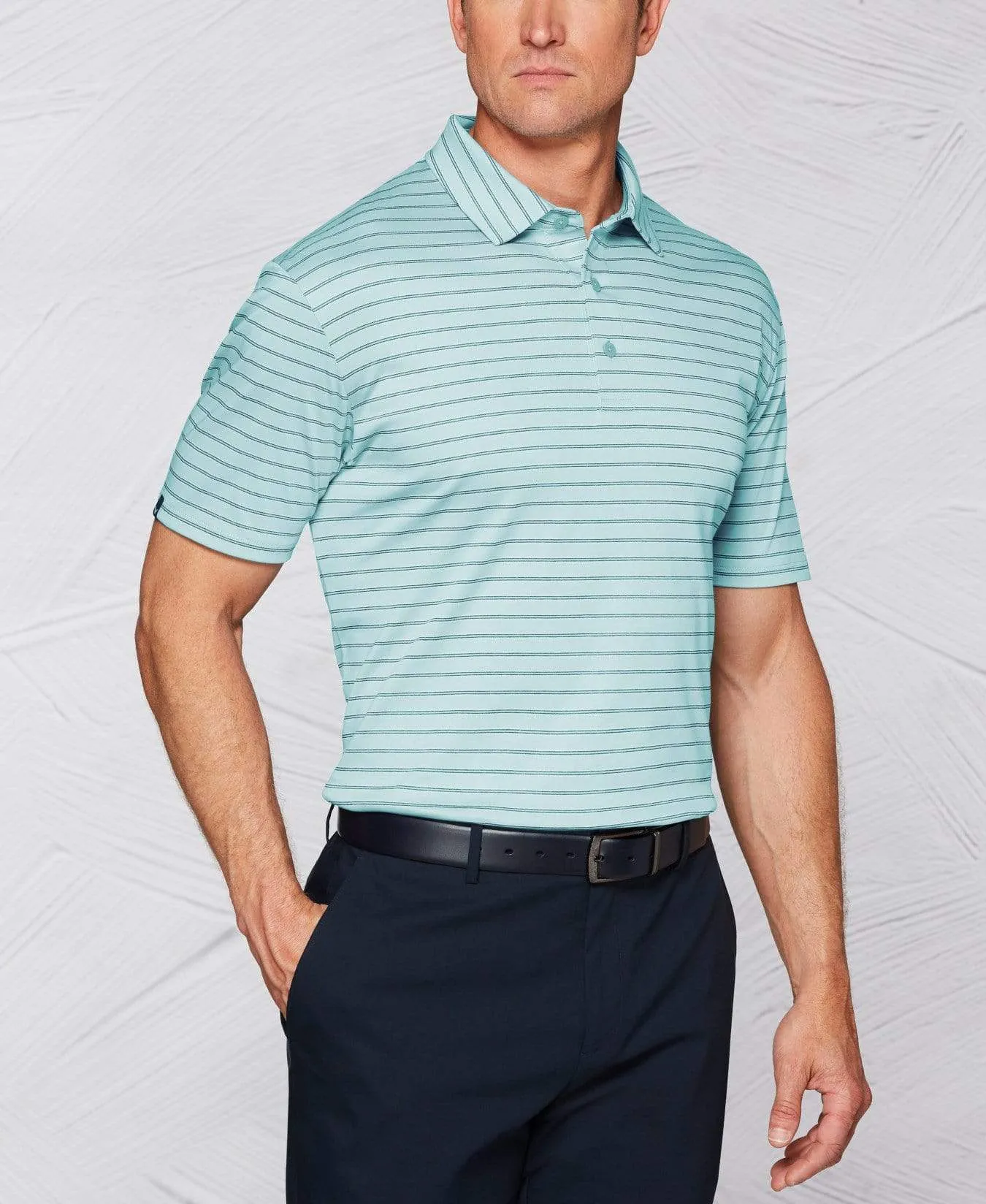Tour Authentic Mercerized Cotton Stripe Polo