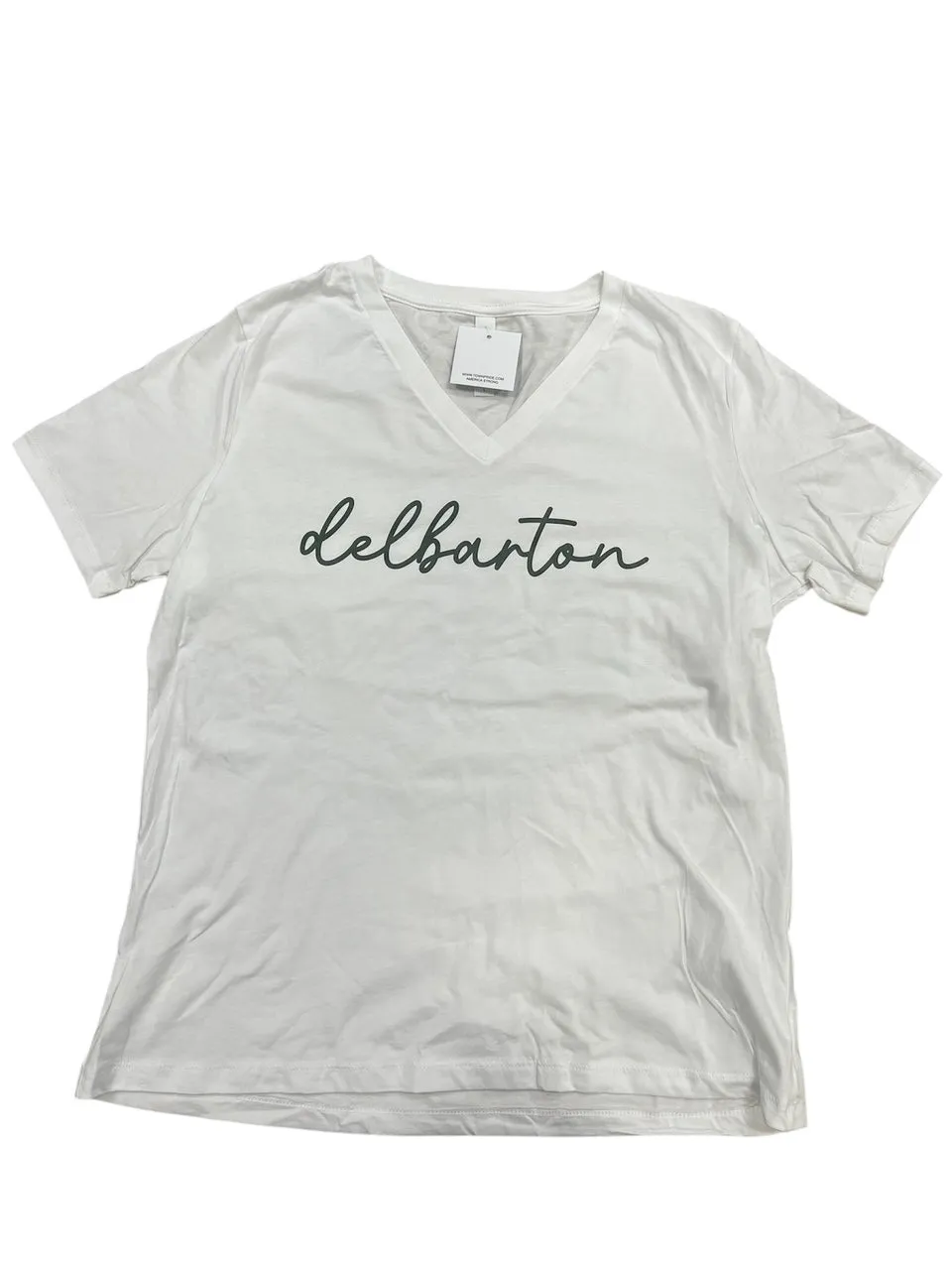 Town Pride LADIES V-Neck Tee - White