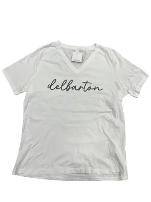 Town Pride LADIES V-Neck Tee - White