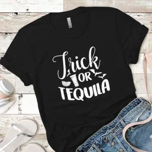 Trick or Tequila Premium Tees