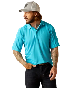 TURQUOISE REEF ARIAT TEK POLO