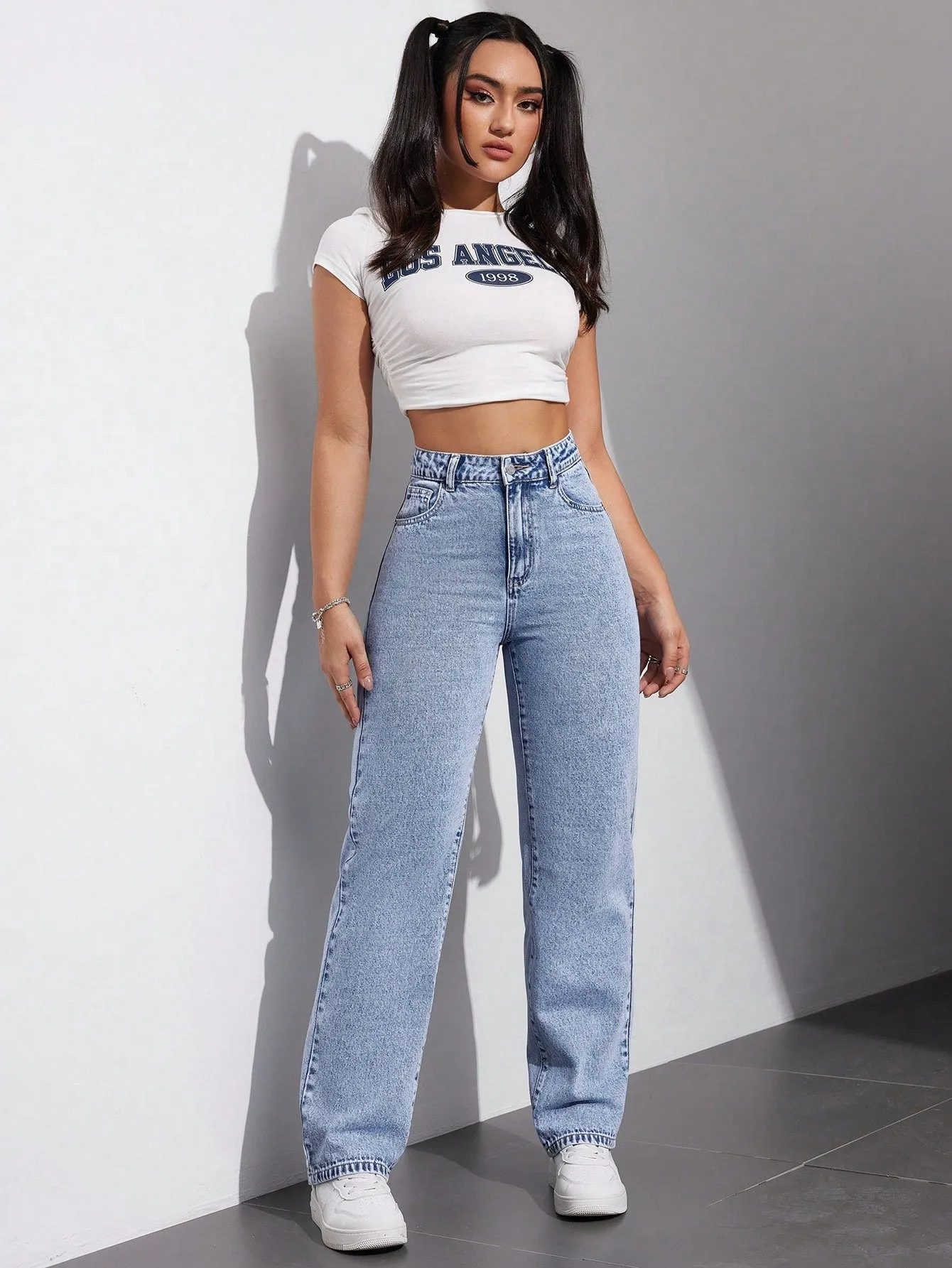 Ultra Fit High-Waist Stretch Jeans
