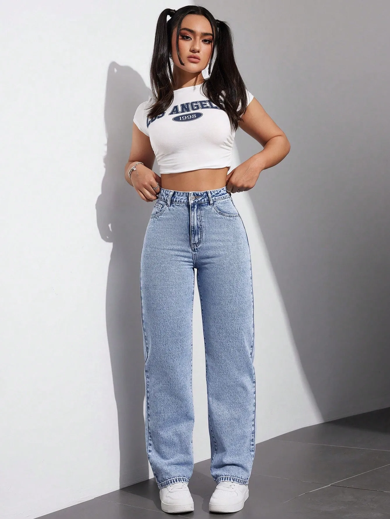 Ultra Fit High-Waist Stretch Jeans