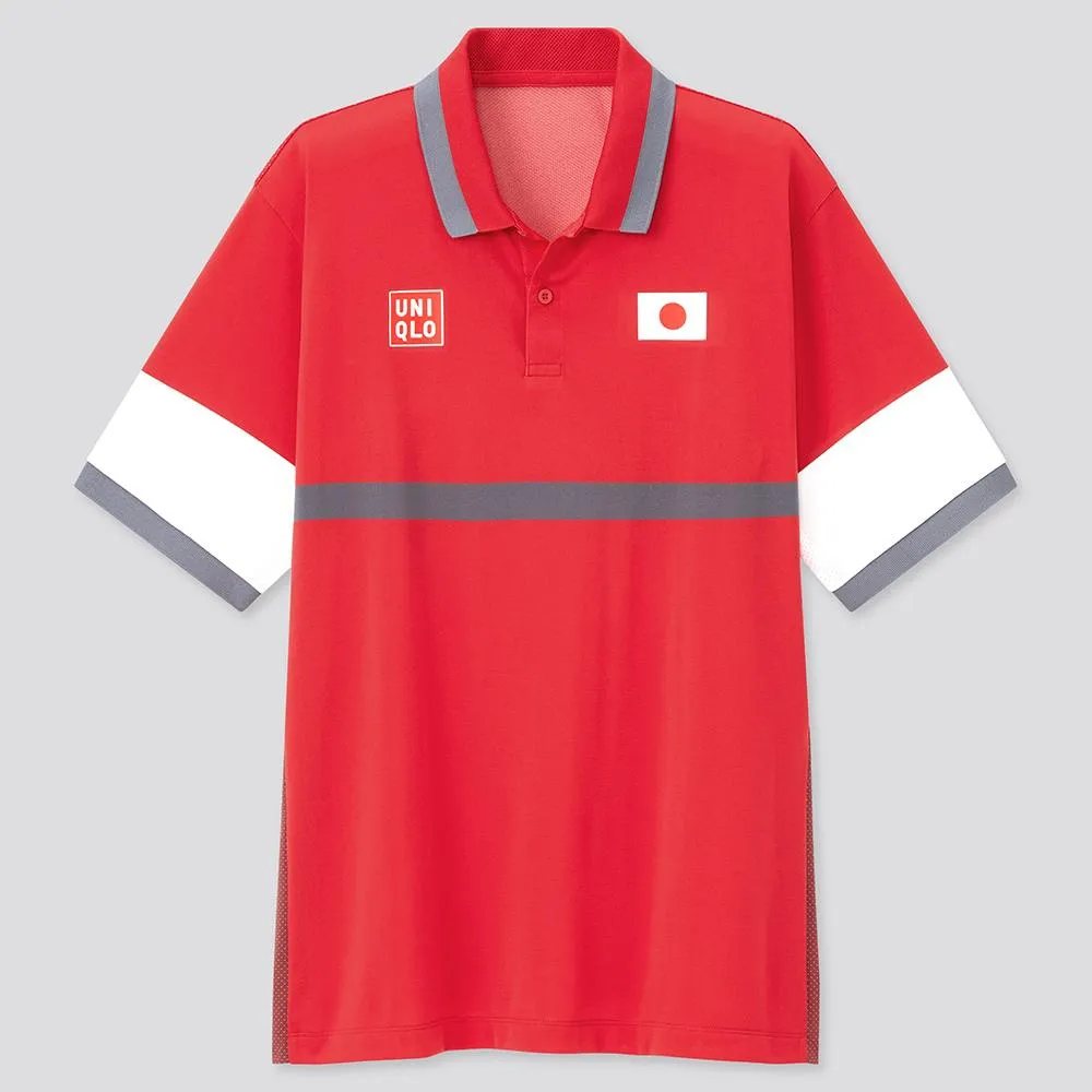 Uniqlo X Nishikori Tokyo Olympic DRY-EX POLO SHIRT - NEW ARRIVAL
