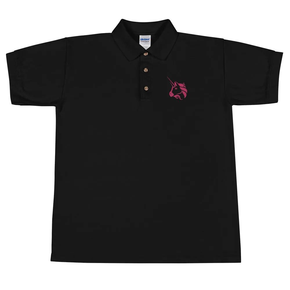 Uniswap Embroidered Polo Shirt