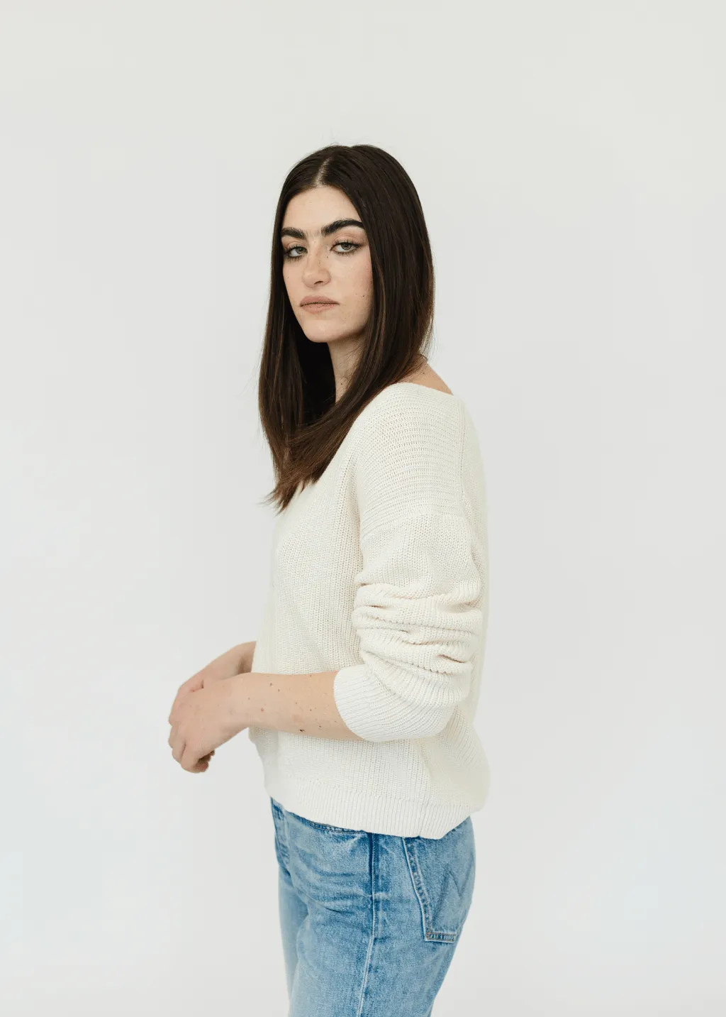 Velvet Tees - Women - Ivory Nepal Sweater