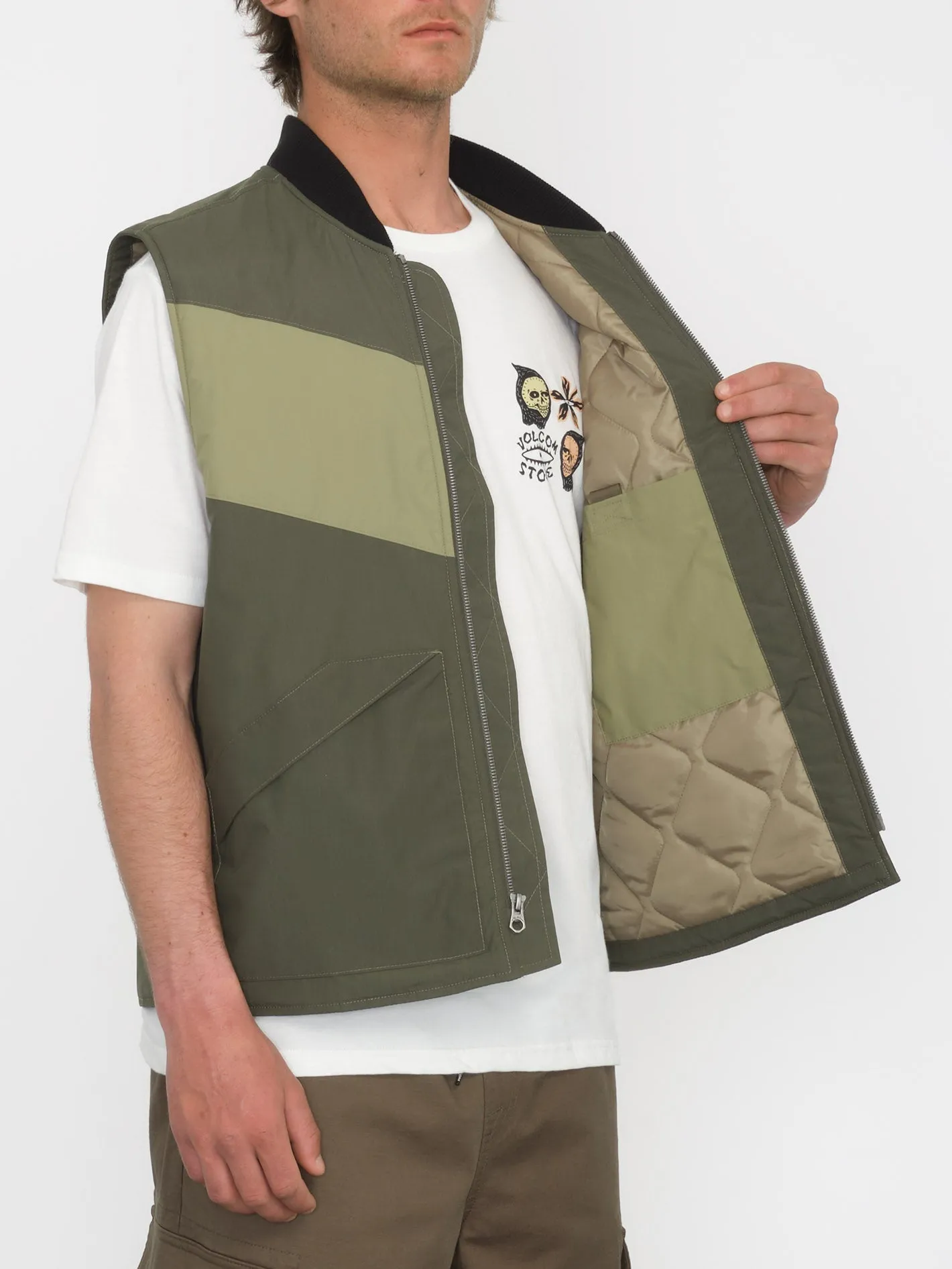 Veste sans manches Prysmer - SQUADRON GREEN