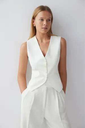 Vie Vest White