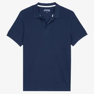 Vilebrequin Organic Cotton Pique Polo Shirt - Navy