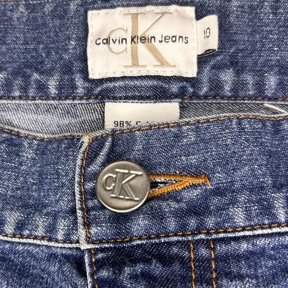 Vintage Calvin Klein Women’s 90’s Straight Leg High Rise Medium Wash Jeans Sz 10