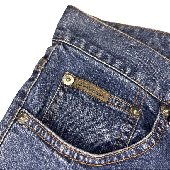 Vintage Calvin Klein Women’s 90’s Straight Leg High Rise Medium Wash Jeans Sz 10