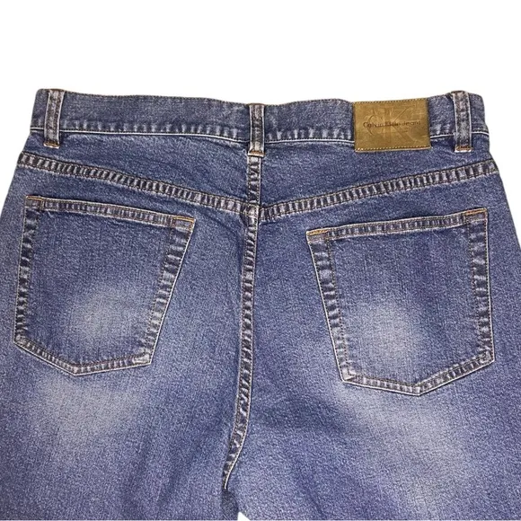 Vintage Calvin Klein Women’s 90’s Straight Leg High Rise Medium Wash Jeans Sz 10