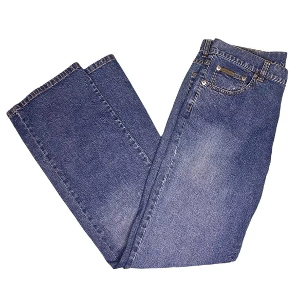 Vintage Calvin Klein Women’s 90’s Straight Leg High Rise Medium Wash Jeans Sz 10