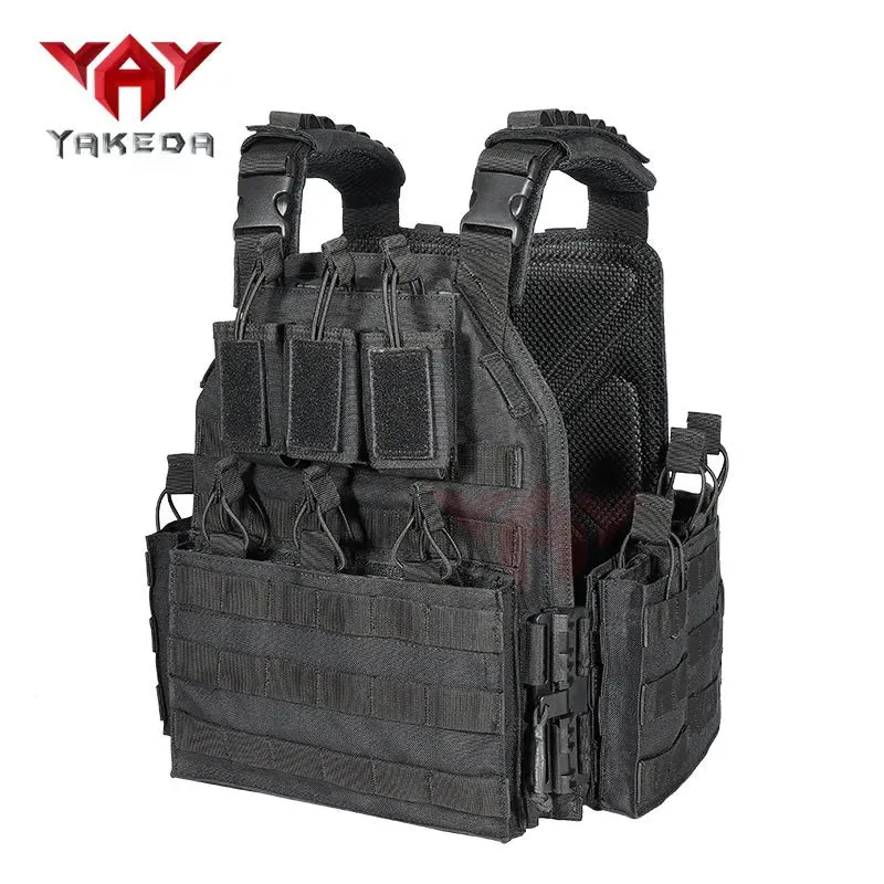 VT-6026-1 Quick Release YAKEDA Plate Carrier Vest In Stock Molle Chaleco Tactico Tactical Vest for Outdoor Shooting