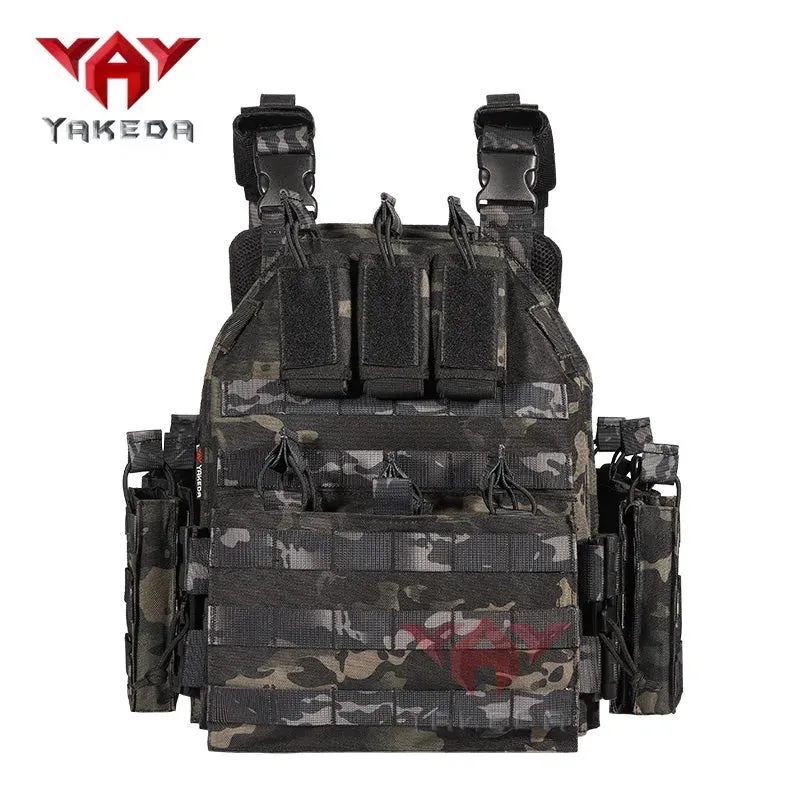 VT-6026-1 Quick Release YAKEDA Plate Carrier Vest In Stock Molle Chaleco Tactico Tactical Vest for Outdoor Shooting