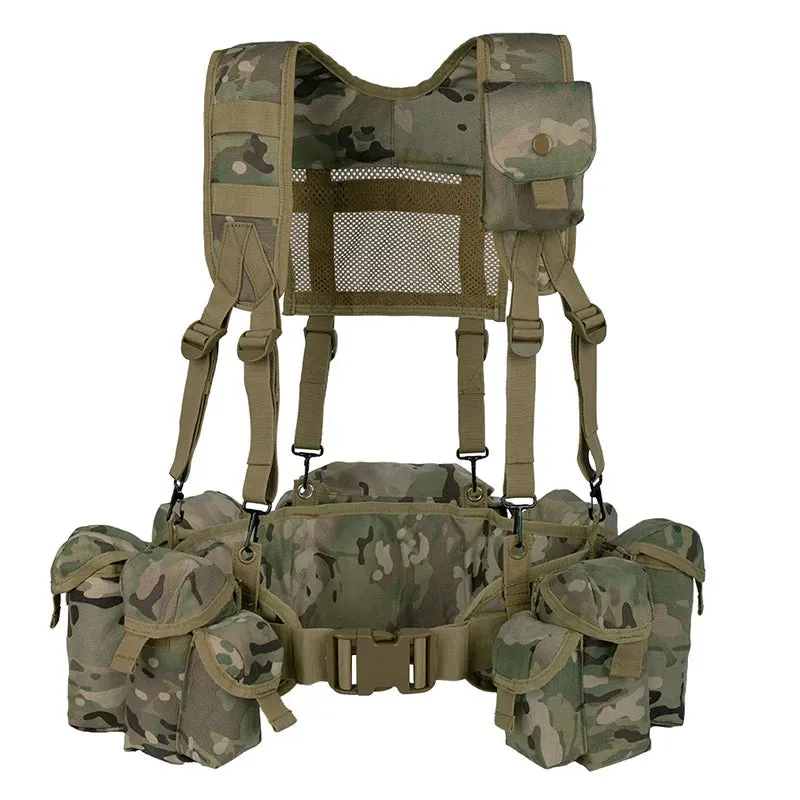 VT-8537 OEM Tactical Gear Outdoor Fashion Webbing Set Tactical Chest Rig Bag