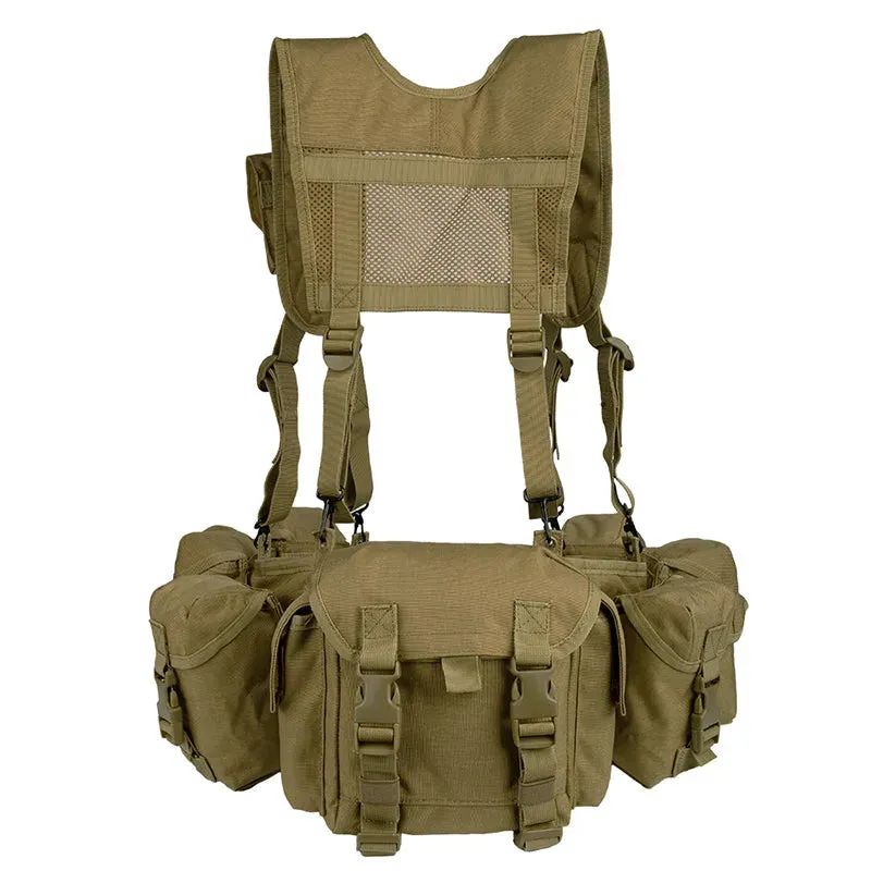 VT-8537 OEM Tactical Gear Outdoor Fashion Webbing Set Tactical Chest Rig Bag