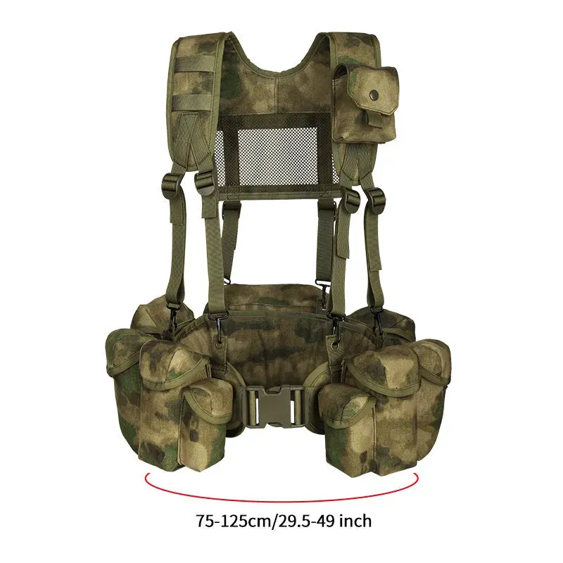 VT-8537 OEM Tactical Gear Outdoor Fashion Webbing Set Tactical Chest Rig Bag