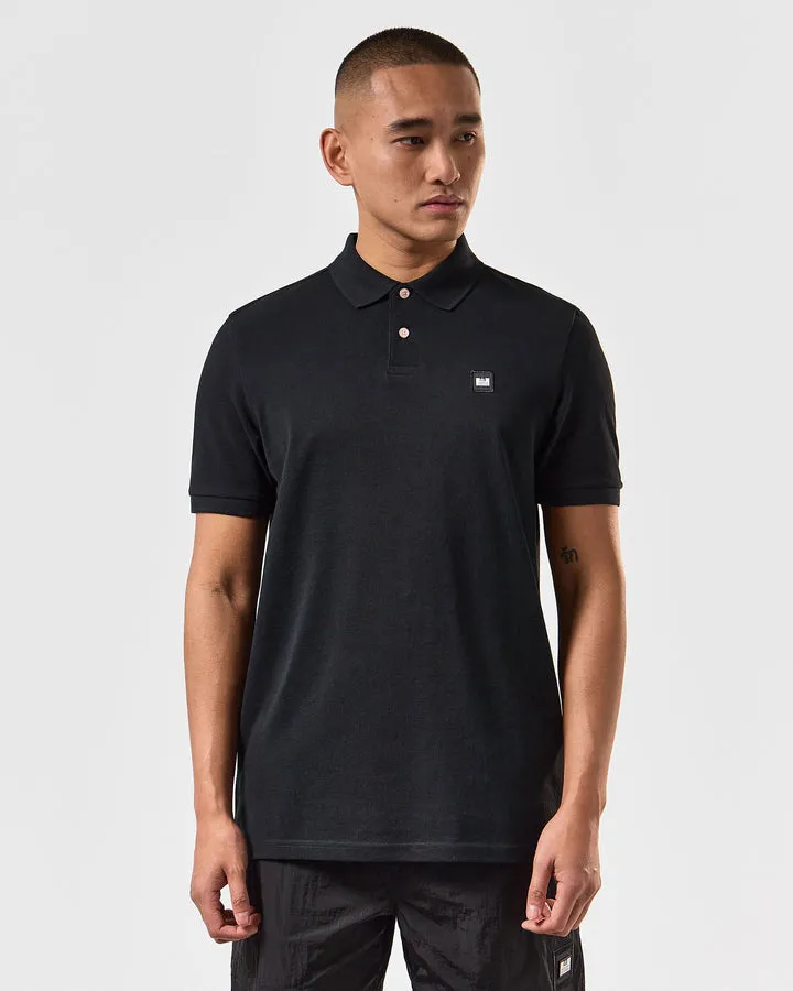 Weekend Offender Caneiros Polo Shirt Black