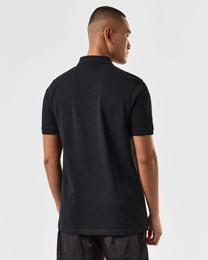 Weekend Offender Caneiros Polo Shirt Black
