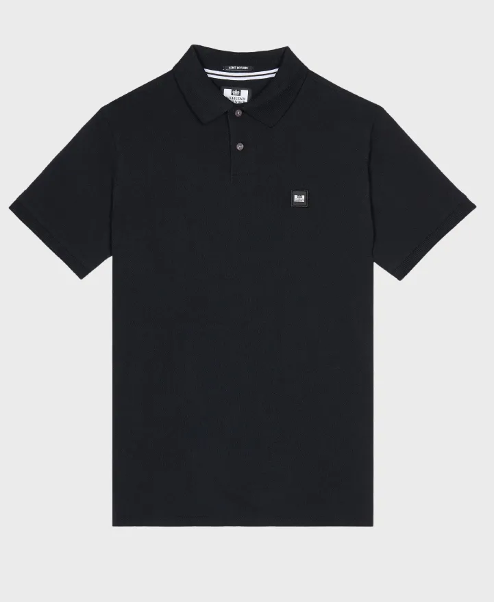 Weekend Offender Caneiros Polo Shirt Black