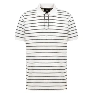 White Cotton Polo Shirt