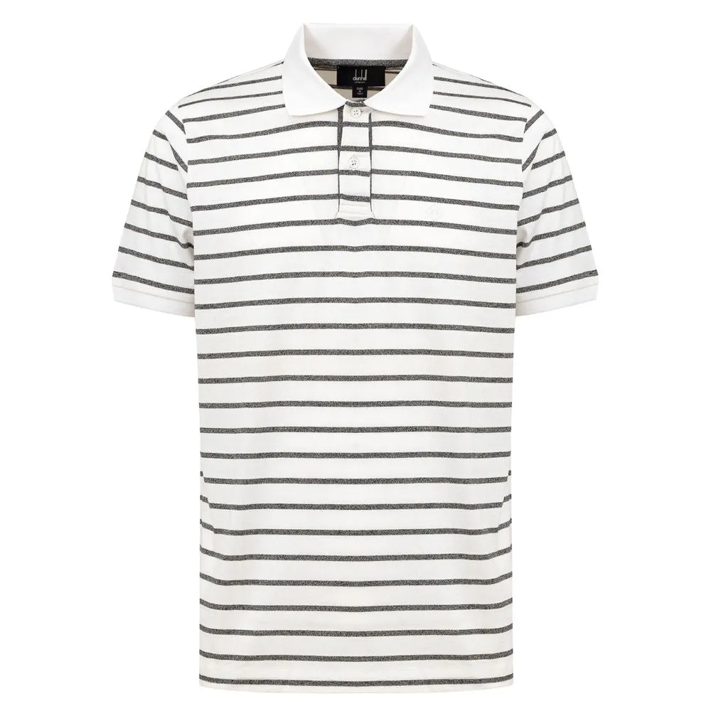 White Cotton Polo Shirt
