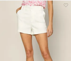 White Shorts