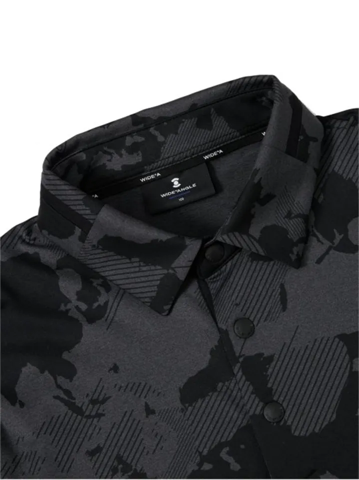 WideAngle: Men's TO Camouflage Polo T-Shirt - 2 Colors