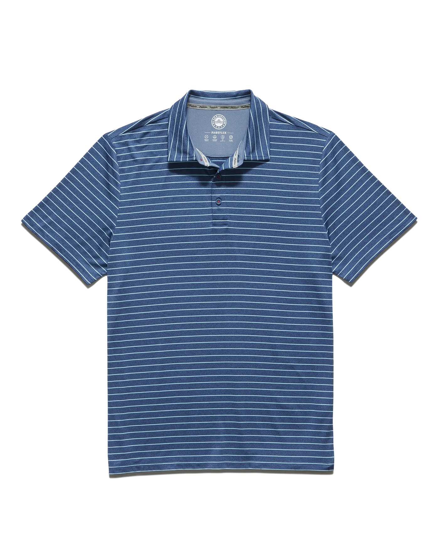 WILMINGTON STRIPED PERFORMANCE POLO