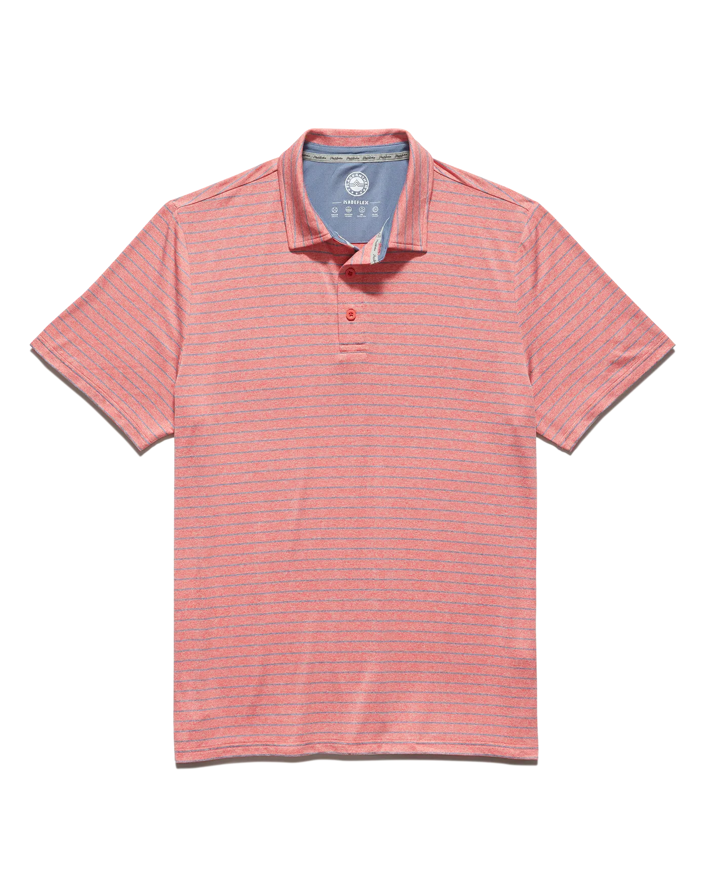 WILMINGTON STRIPED PERFORMANCE POLO