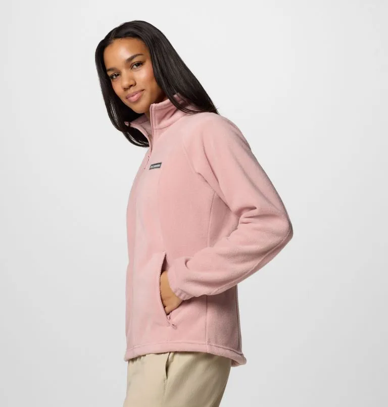 Women's Benton Springs™ Full Zip Fleece Jacket - Eraser Pink 657 - 1372111
