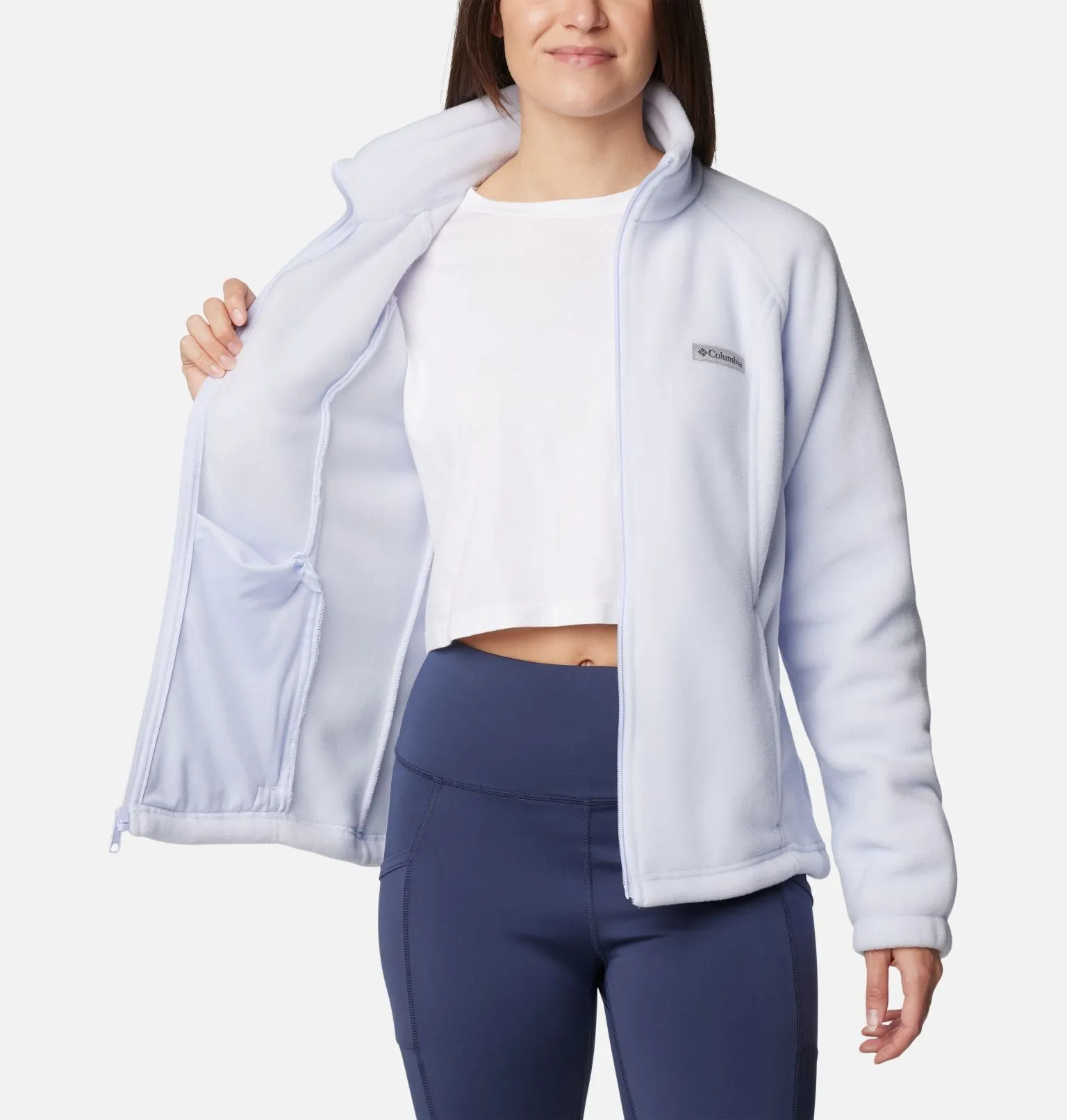 Women's Benton Springs™ Full Zip Fleece Jacket - Snowdrift 582 - 1372111