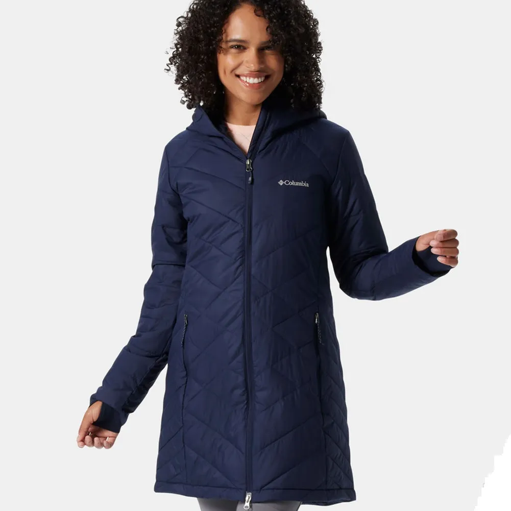 Women's Heavenly™ Long Hooded Jacket - Dark Nocturnal - 1738161