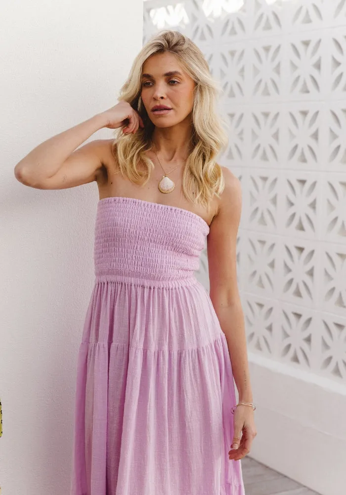 WS Leilani Midi Dress - Orchid