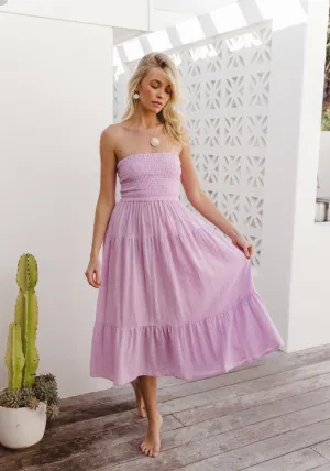 WS Leilani Midi Dress - Orchid