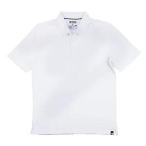 Yellowstone White Pique Polo