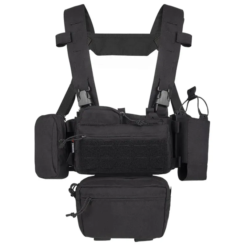 YKD0232 YAKEDA Mk3 Chest Mount Outdoor Sports Lightweight Load Vest Set