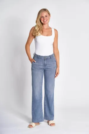 Zhrill | ROA - Straight Fit Jeans | W732 usedwashed